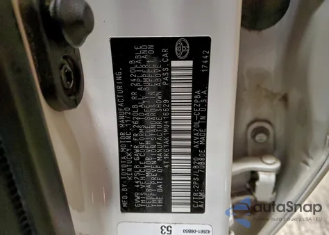 2021 Toyota Camry Xse from USA, damaged, VIN 4T1K61AK1MU416629